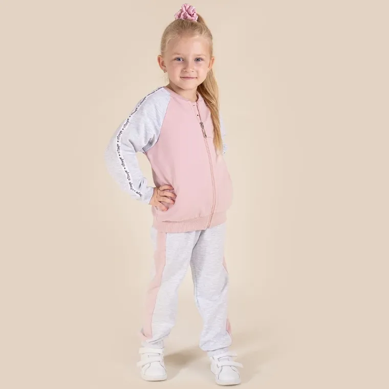 Bluza dziewczęca, rozpinana, mix, Nicol