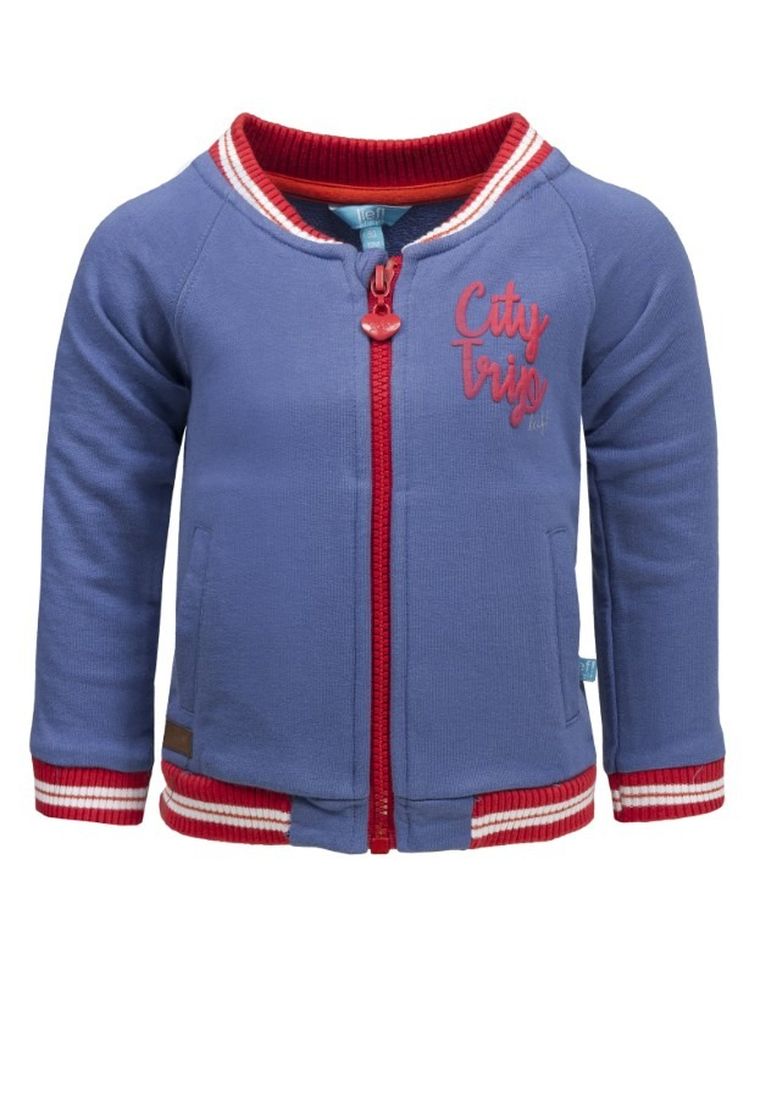 Bluza dziewczęca, rozpinana, niebieska, Lief