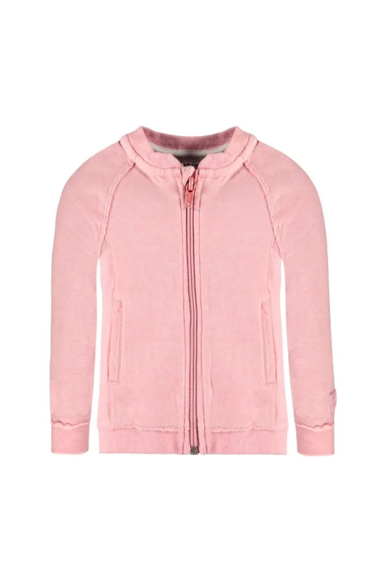 Bluza dziewczęca, rozpinana, różowa, Bellybutton