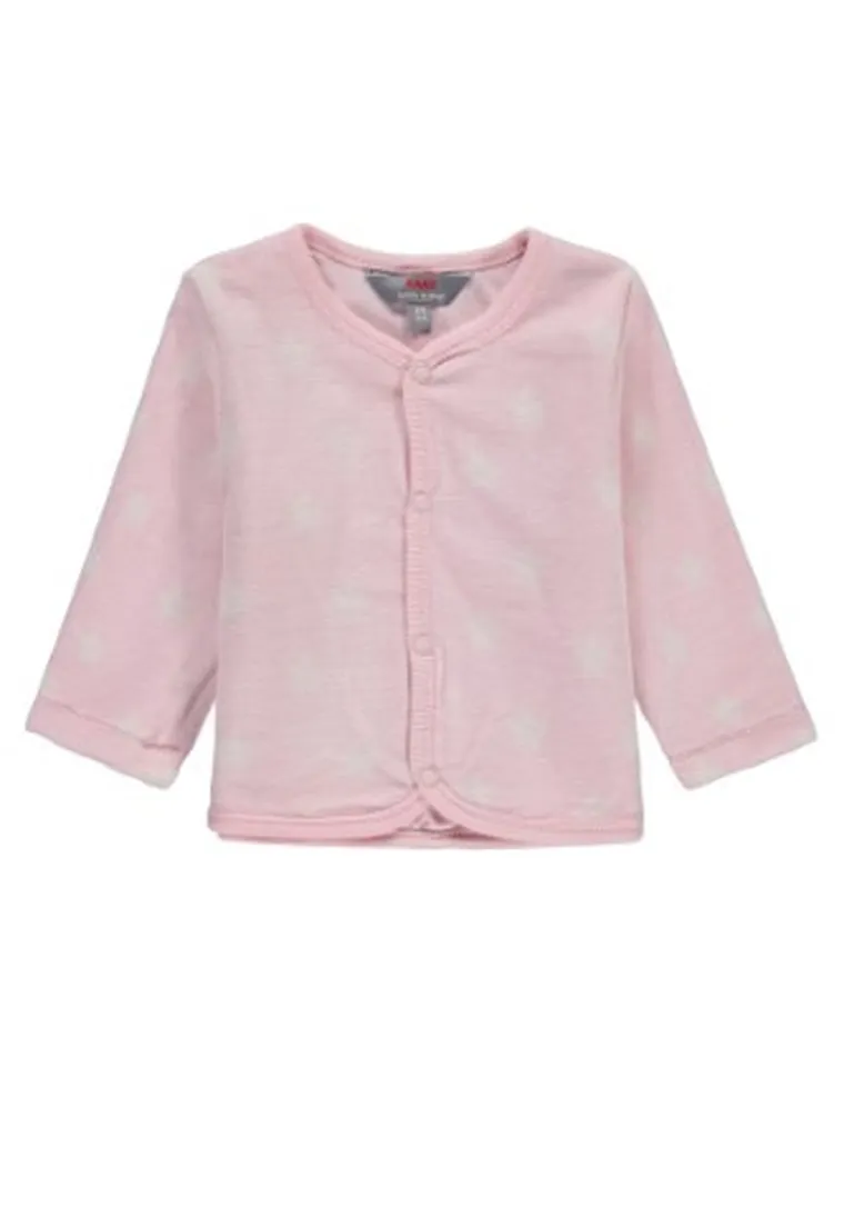 Bluza dziewczęca, rozpinana, różowa, Kanz