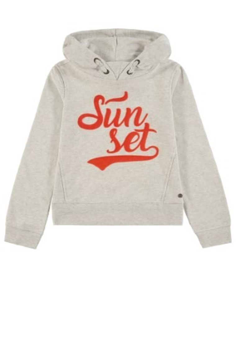 Bluza dziewczęca z kapturem, beżowa, Tom Tailor