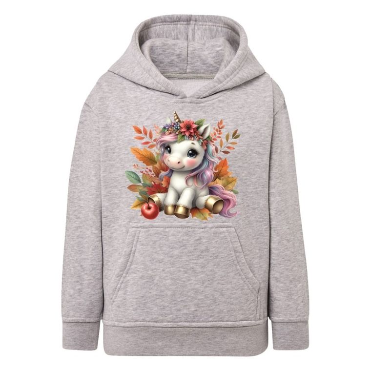 Bluza dziewczęca z kapturem, szara, Tup Tup