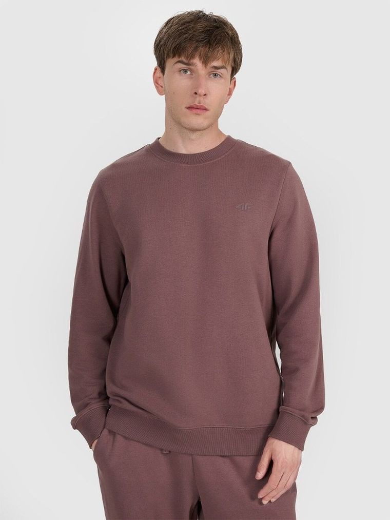 Bluza męska, brązowa, 4F