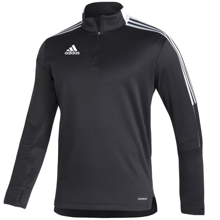 Bluza męska, czarna, Adidas Tiro