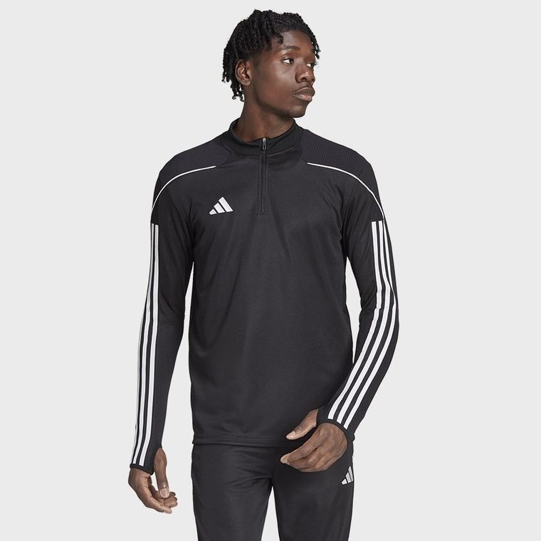 Bluza męska, czarna, Adidas Tiro