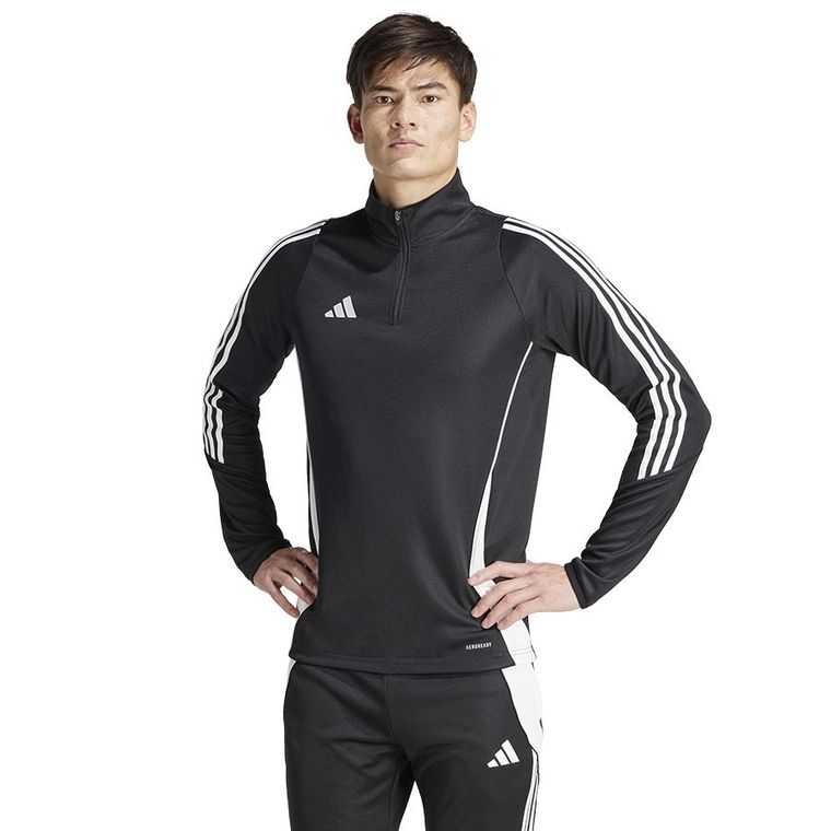 Bluza męska, czarna, Adidas Tiro