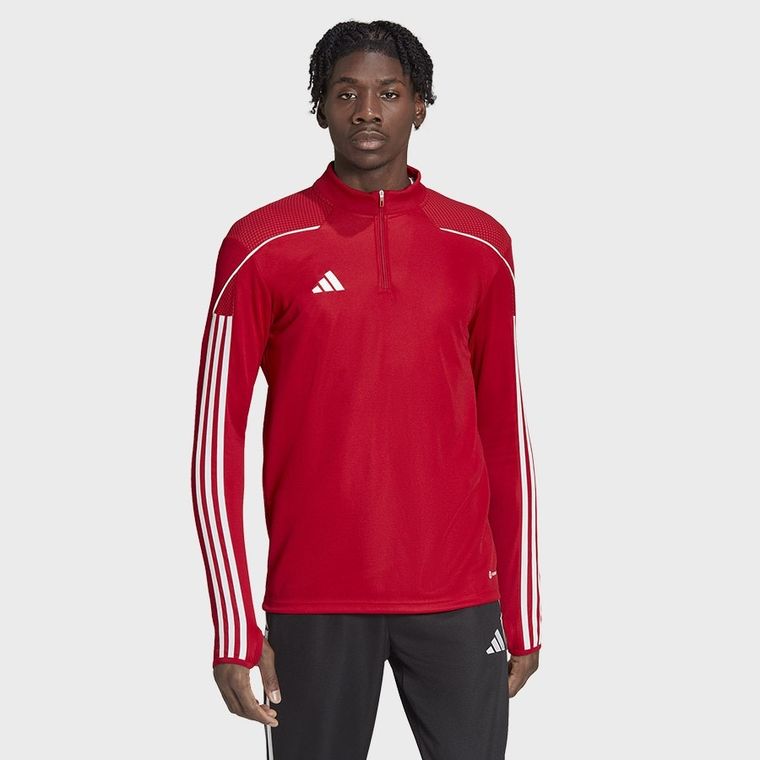 Bluza męska, czerwona, Adidas Tiro