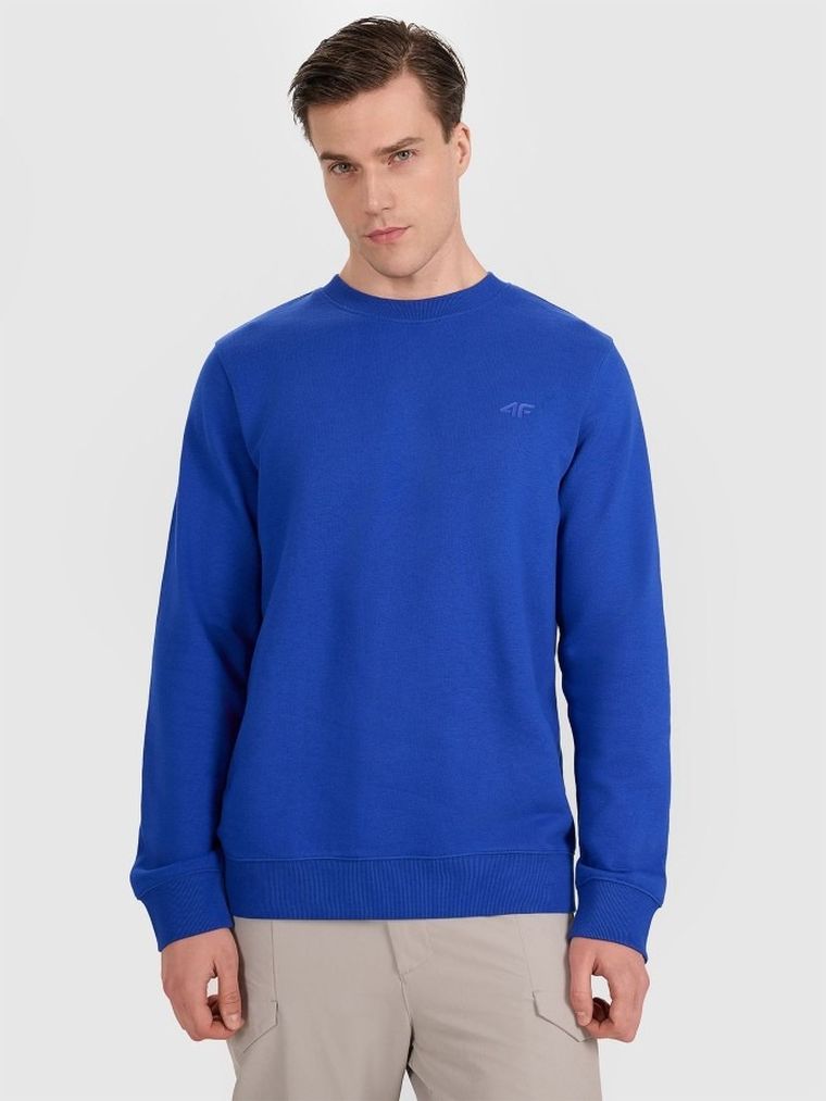 Bluza męska, niebieska, 4F