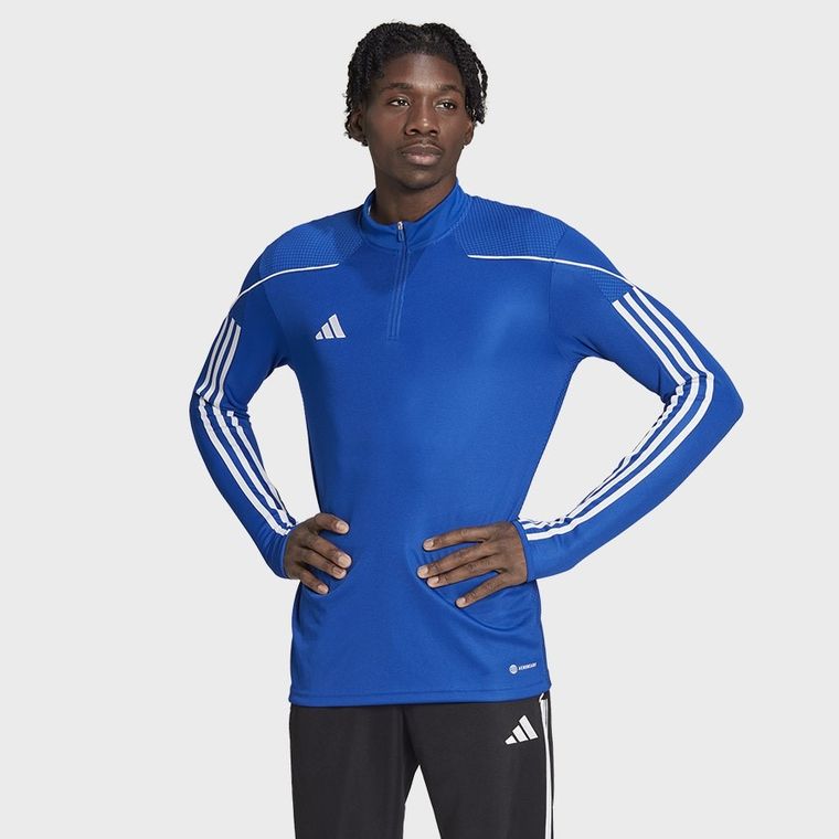 Bluza męska, niebieska, Adidas Tiro