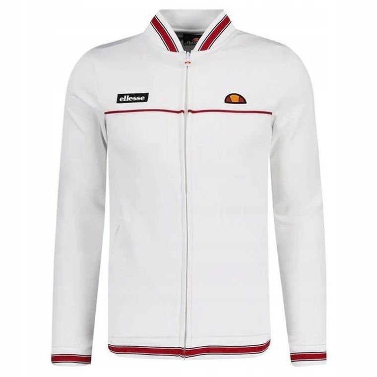 Bluza męska, rozpinana, biała, Ellesse