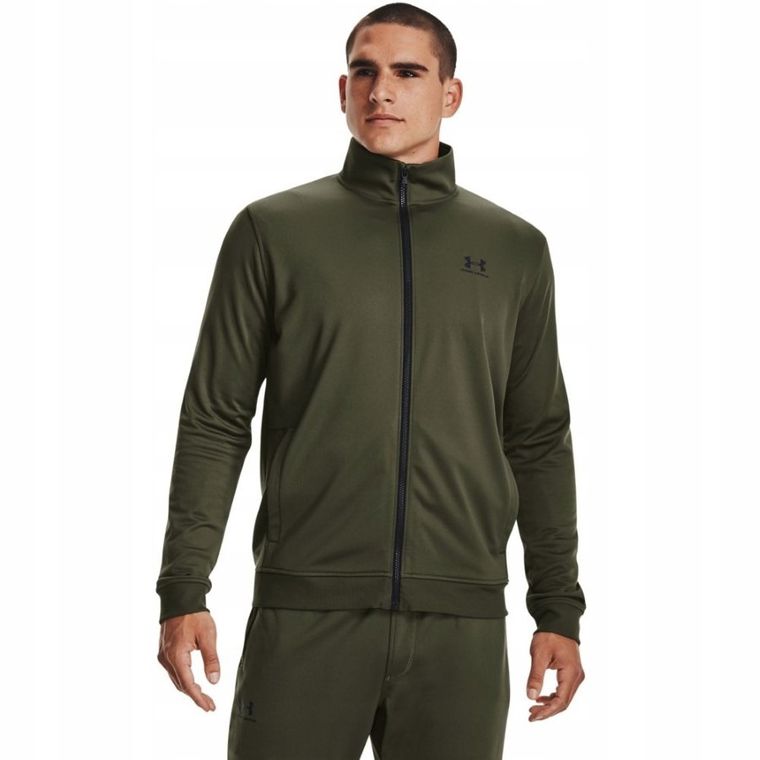 Bluza męska, rozpinana, khaki, Under Amour — Under Armour