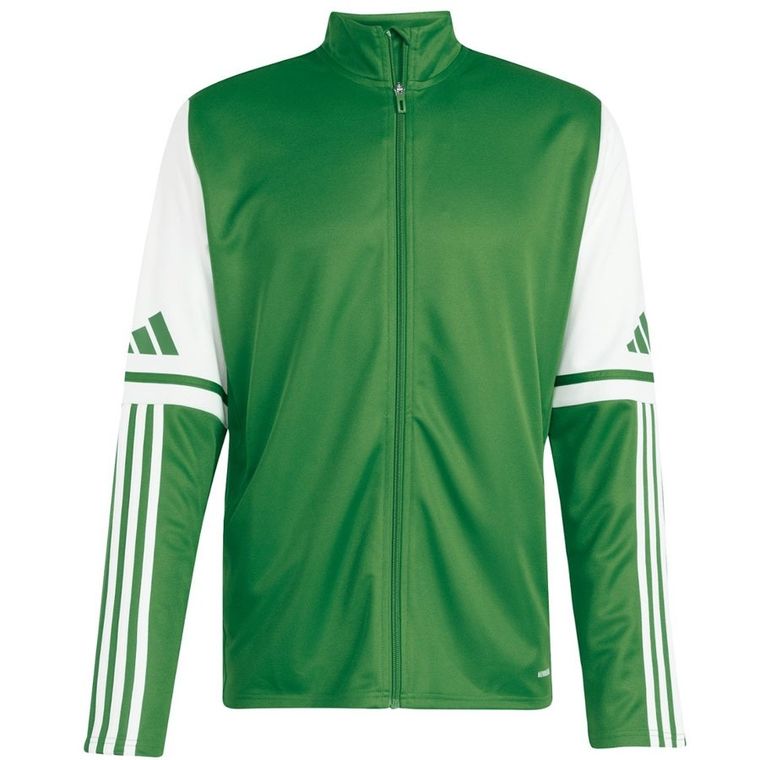 Bluza męska, rozpinana, zielona, Adidas Squadra