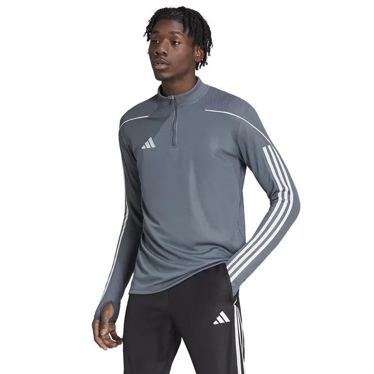 Bluza męska, szara, Adidas Tiro