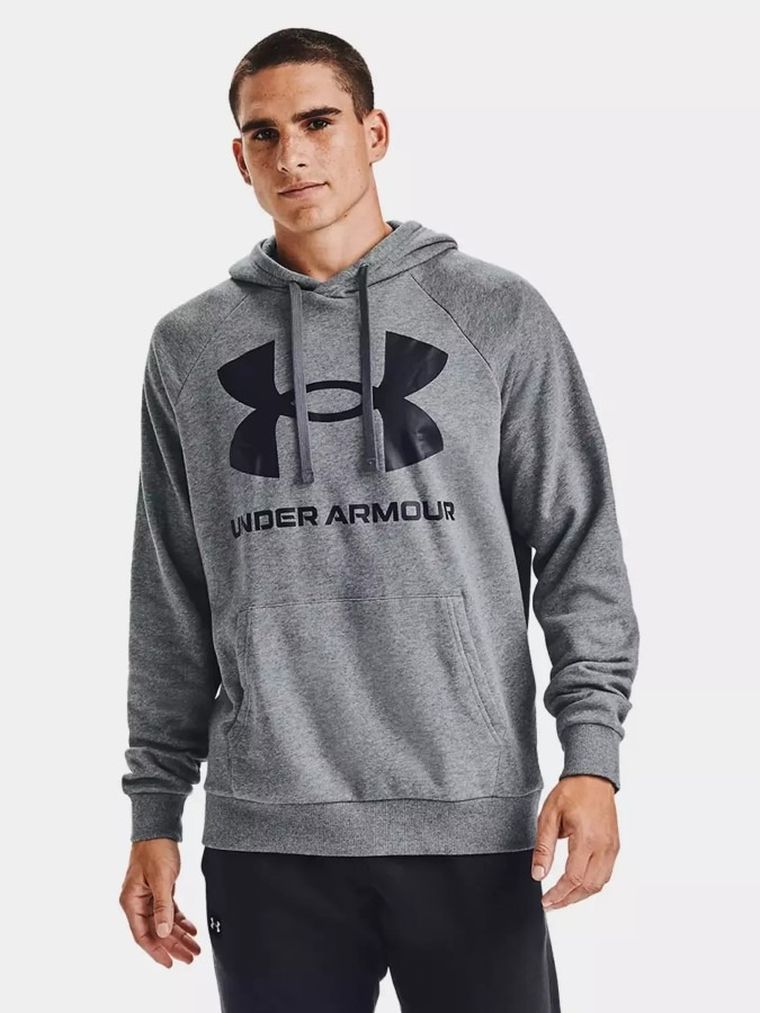 Bluza męska z kapturem, szara, Under Armour