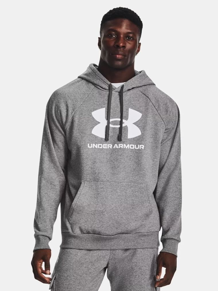 Bluza męska z kapturem, szara, Under Armour