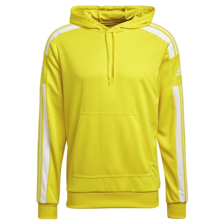 Bluza męska z kapturem, żółta, Adidas Squadra 21 Hoody