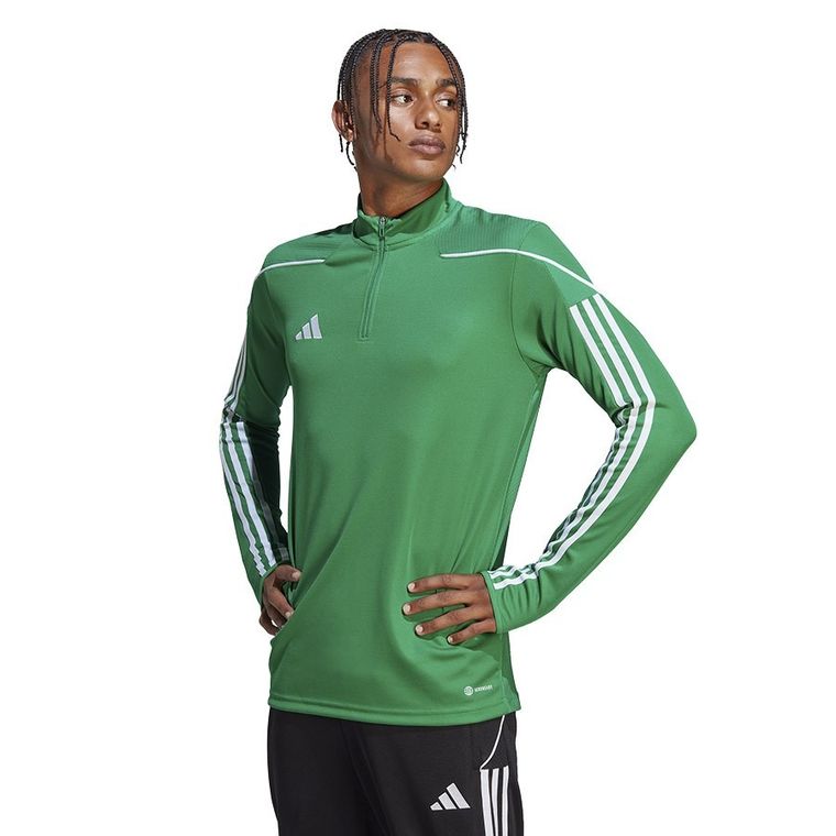 Bluza męska, zielona, Adidas Tiro
