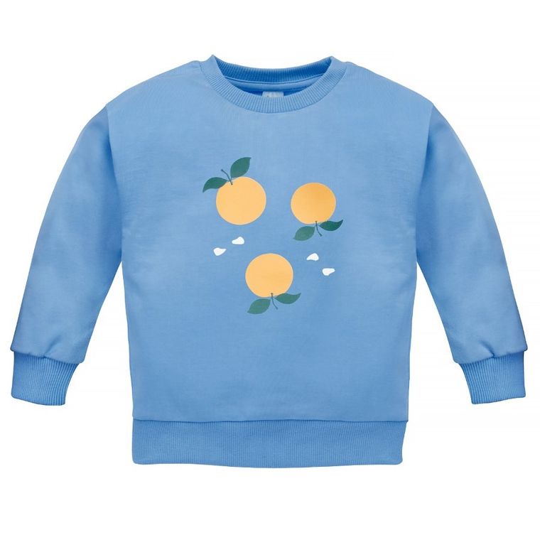 Bluza niemowlęca, niebieska, Pinokio