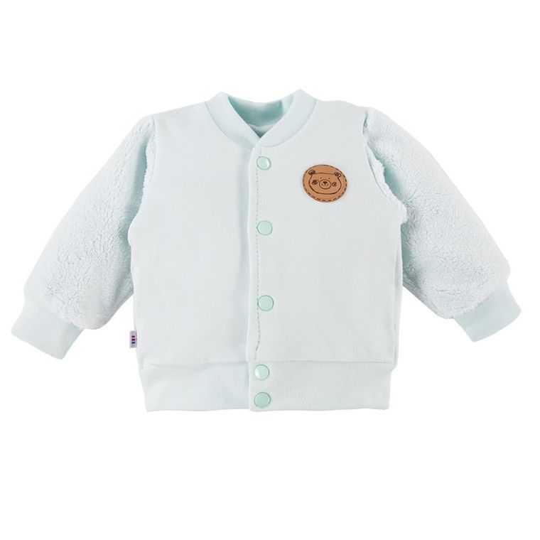 Bluza niemowlęca, rozpinana, miętowa, Big Bear, Eevi