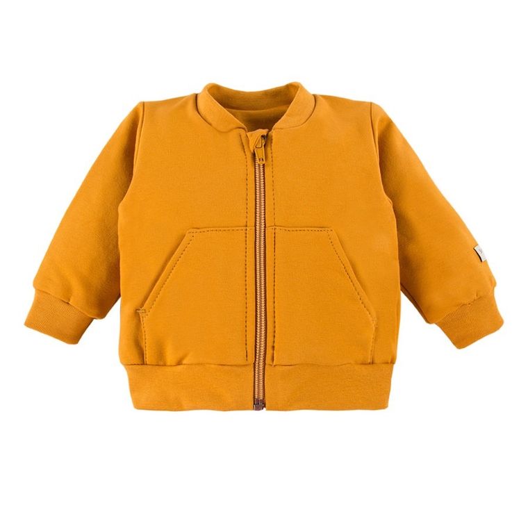Bluza niemowlęca, rozpinana, żółta, Eevi