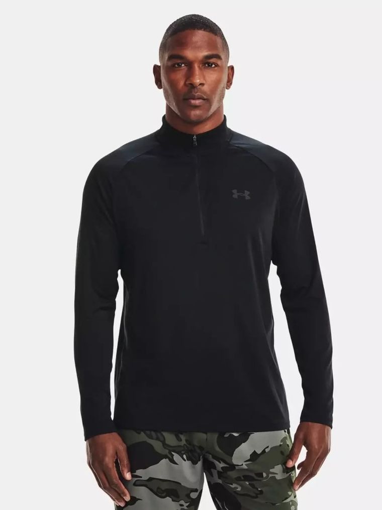 Bluza termoaktywna męska, czarna, Under Armour