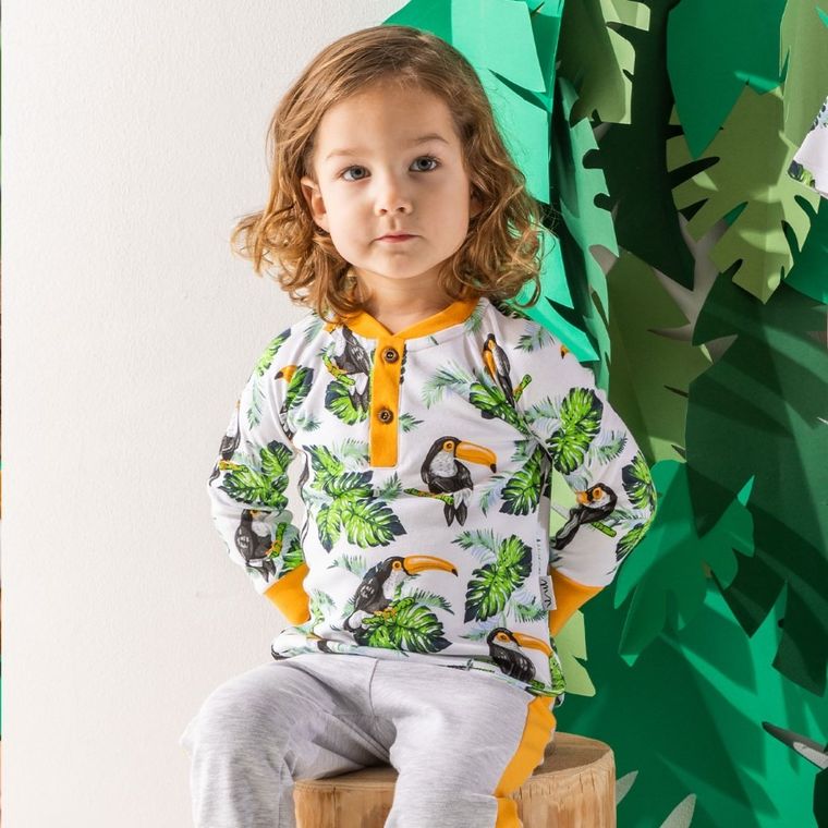 Bluzka chłopięca z długim rękawem, mix, Nicol