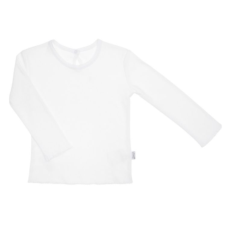Bluzka dziewczęca, biała, Nicol