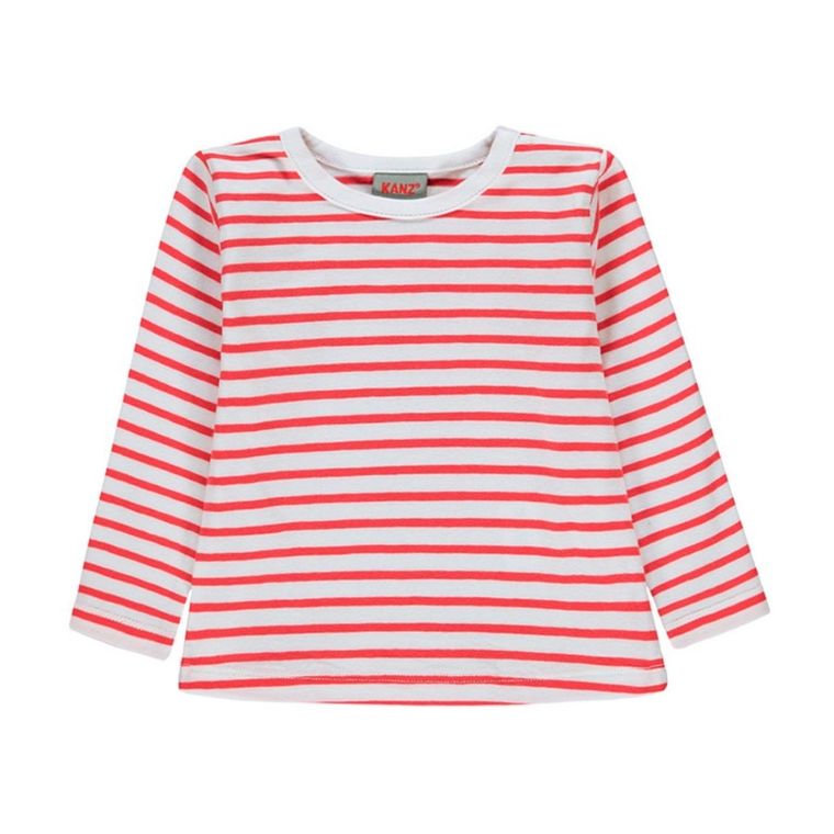 Bluzka dziewczęca z długim rękawem, mix, Kanz