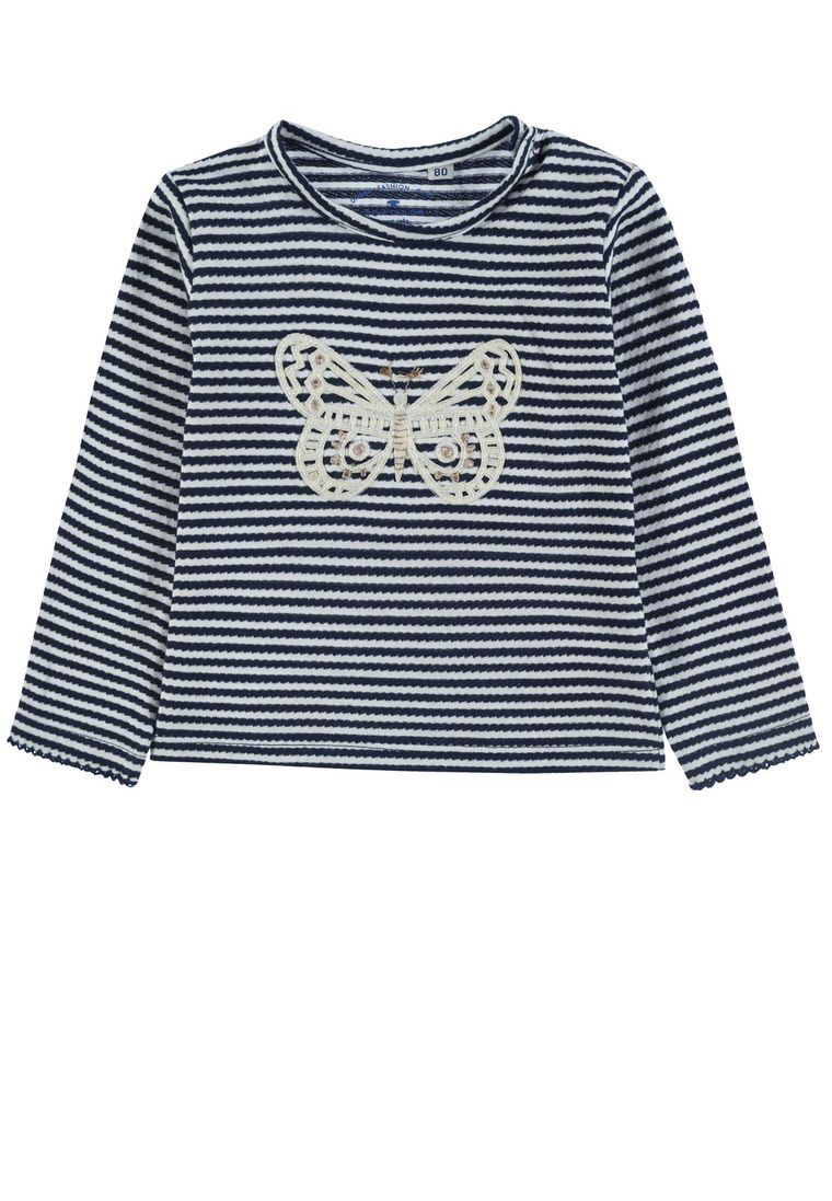 Bluzka dziewczęca z długim rękawem, mix, Tom Tailor