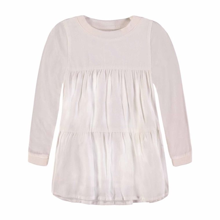 Bluzka dziewczęca z długim rękawem, różowa, Marc O'Polo