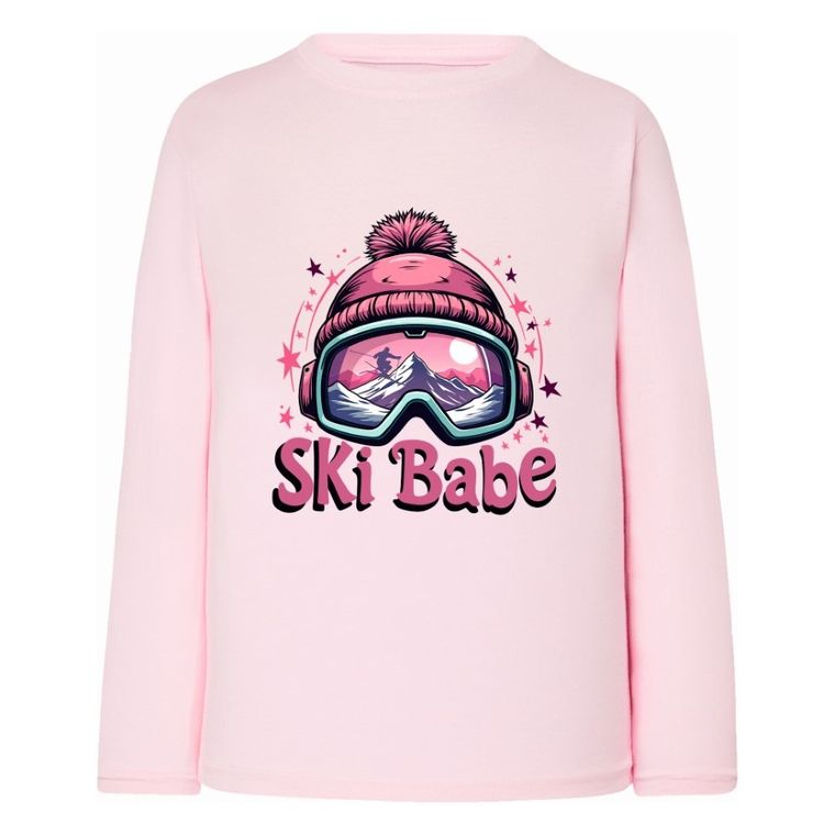 Bluzka dziewczęca z długim rękawem, różowa, Tup Tup