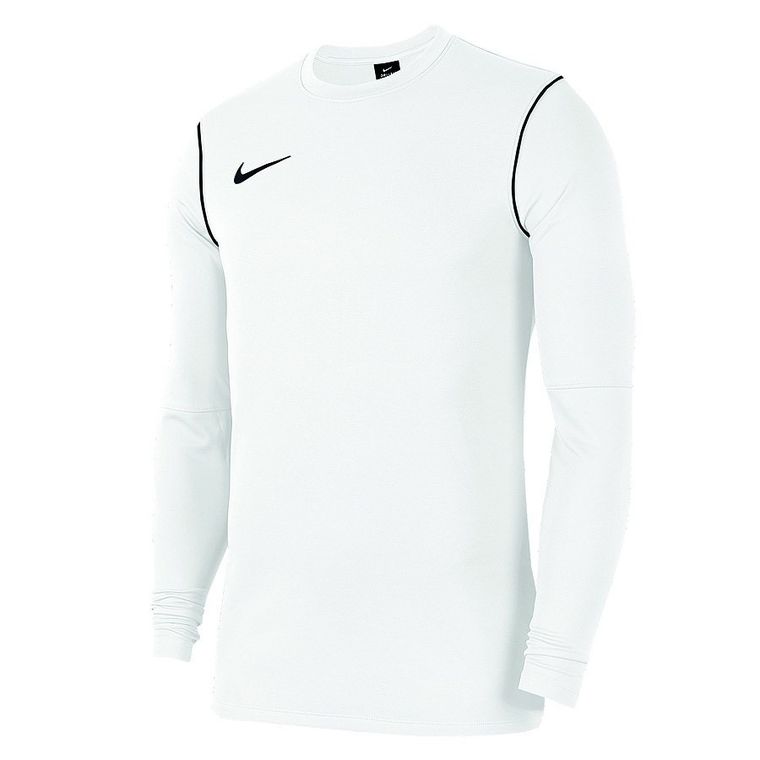 Bluzka męska z długim rękawem, biała, Nike