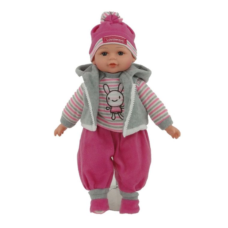 Bobas, lalka interaktywna, 35 cm