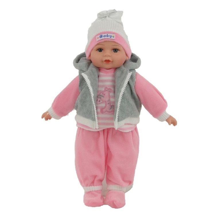 Bobas, lalka interaktywna, 35 cm