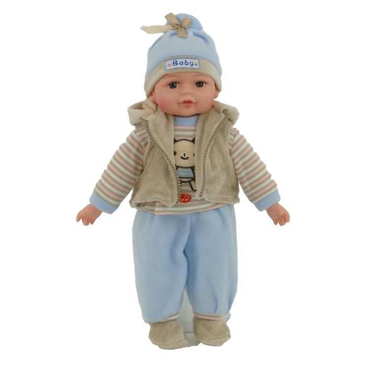 Bobas, lalka interaktywna, 35 cm