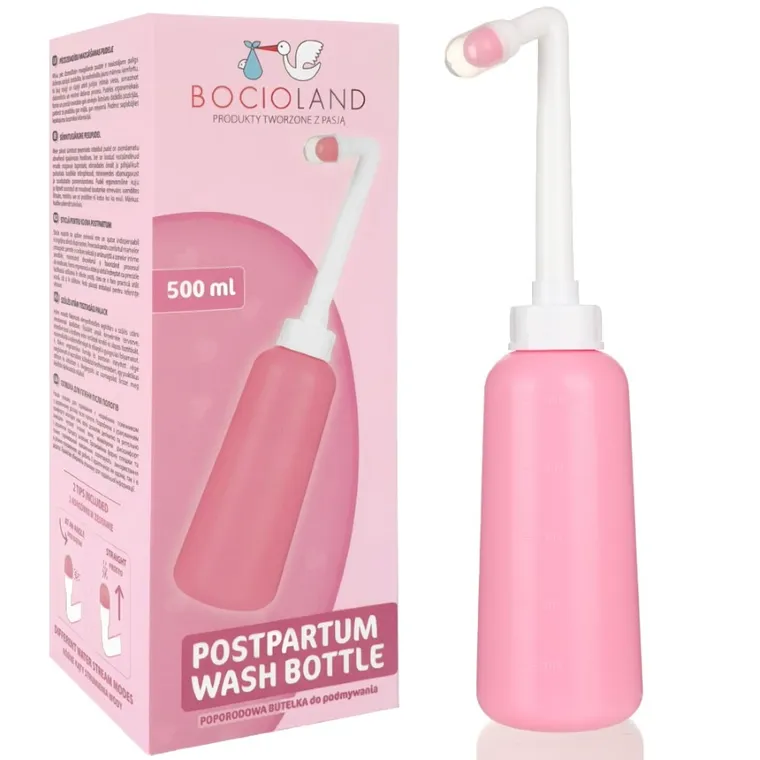 Bocioland, butelka poporodowa do podmywania okolic intymnych, 500 ml