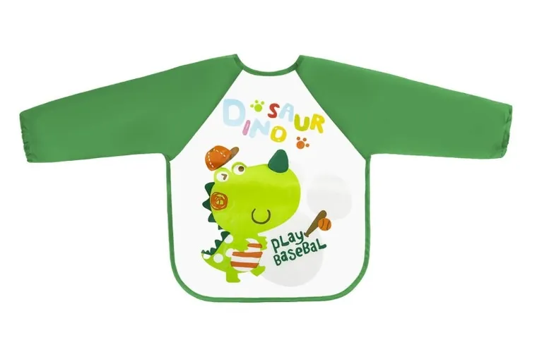 Bocioland, Dino, śliniak ceratowy z długim rękawem