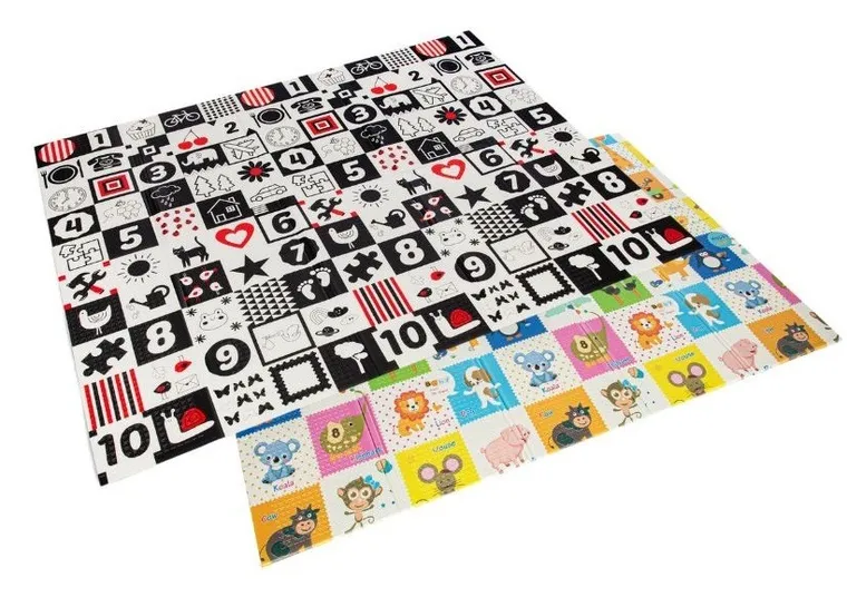 Bocioland, Happy Day, mata piankowa, składana, 150-200 cm