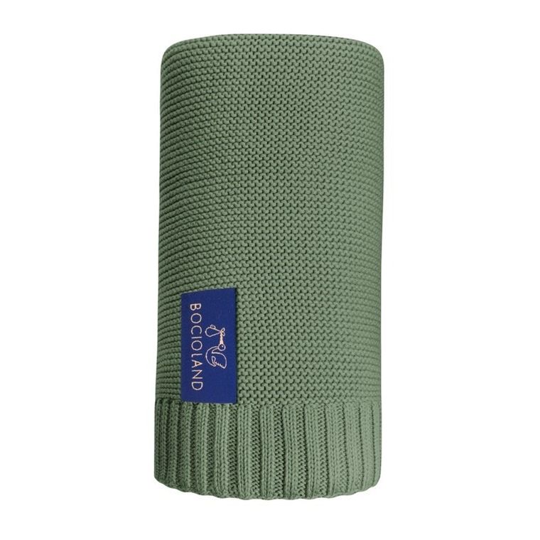 Bocioland, Paris, kocyk bambusowy, green hunter, 80-100 cm