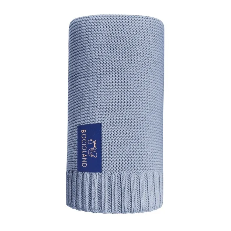 Bocioland, Paris, kocyk bambusowy, jeans, 80-100 cm