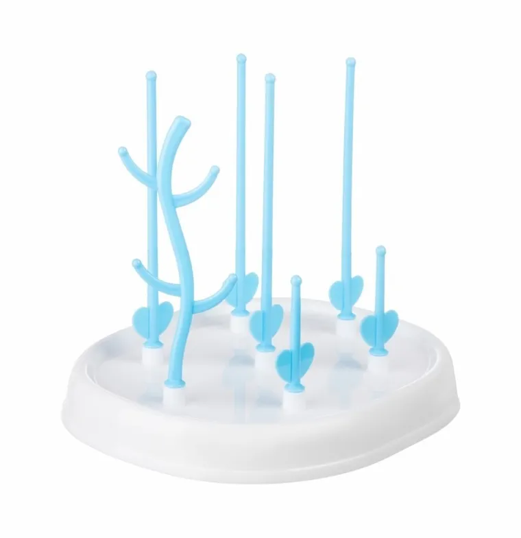 Bocioland, suszarka do butelek i smoczków, niebieska