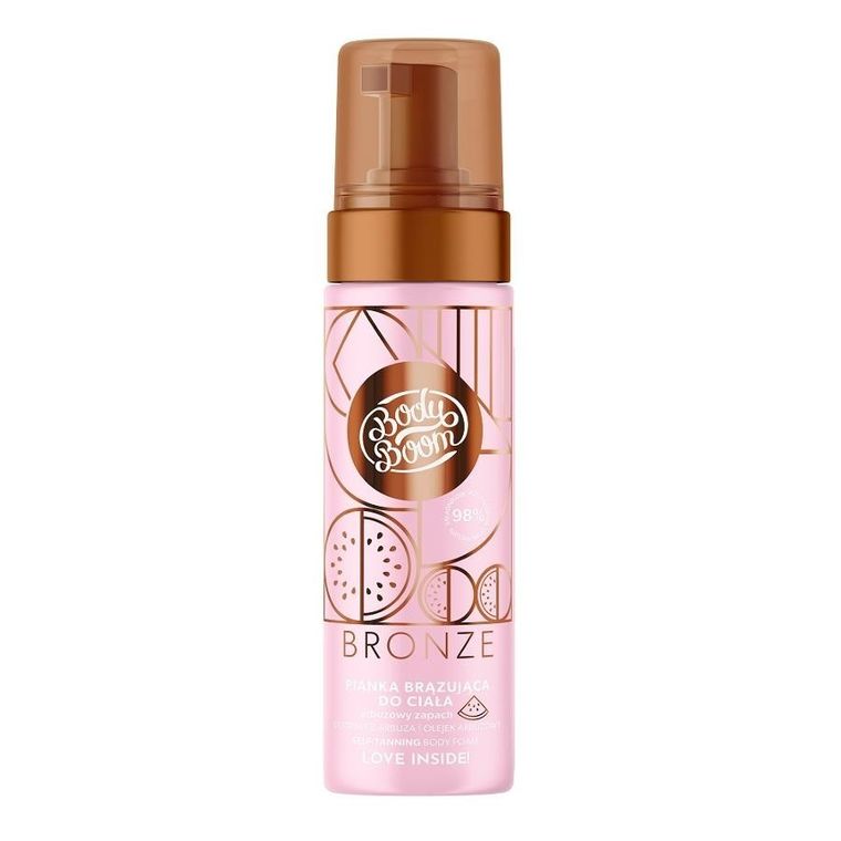 Body Boom, Bronze, pianka brązująca do ciała, 150 ml