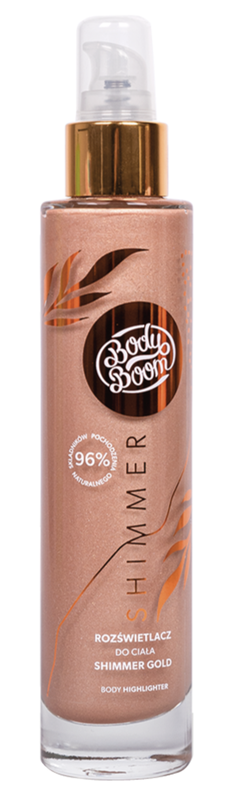Body Boom, rozświetlacz do ciała, shimer gold