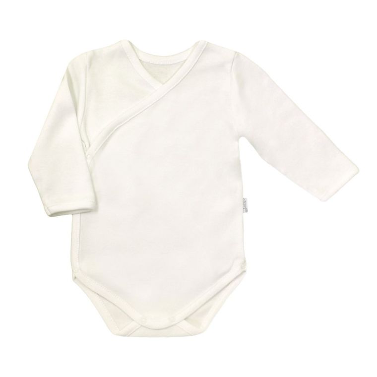 Body chłopięce z długim rękawem, ecru, Nicol