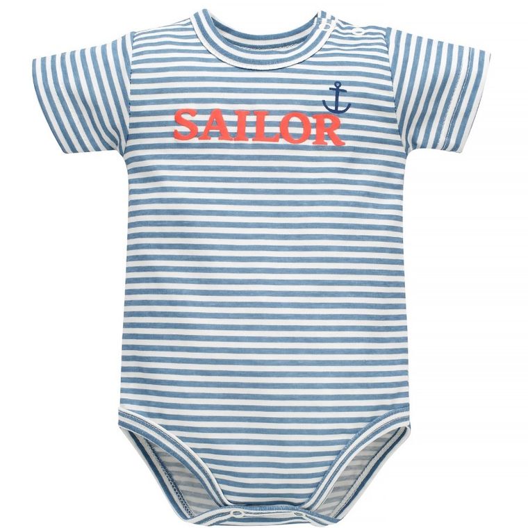 Body chłopięce z krótkim rękawem, mix, Sailor, Pinokio