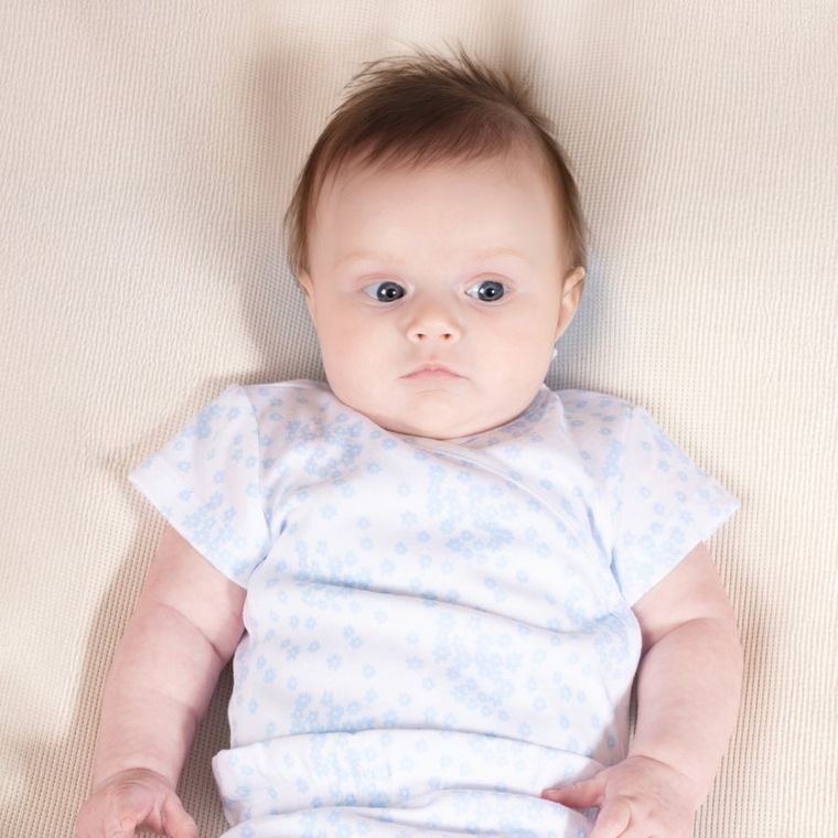 Body dziewczęce z krótkim rękawem, białe, Nicol