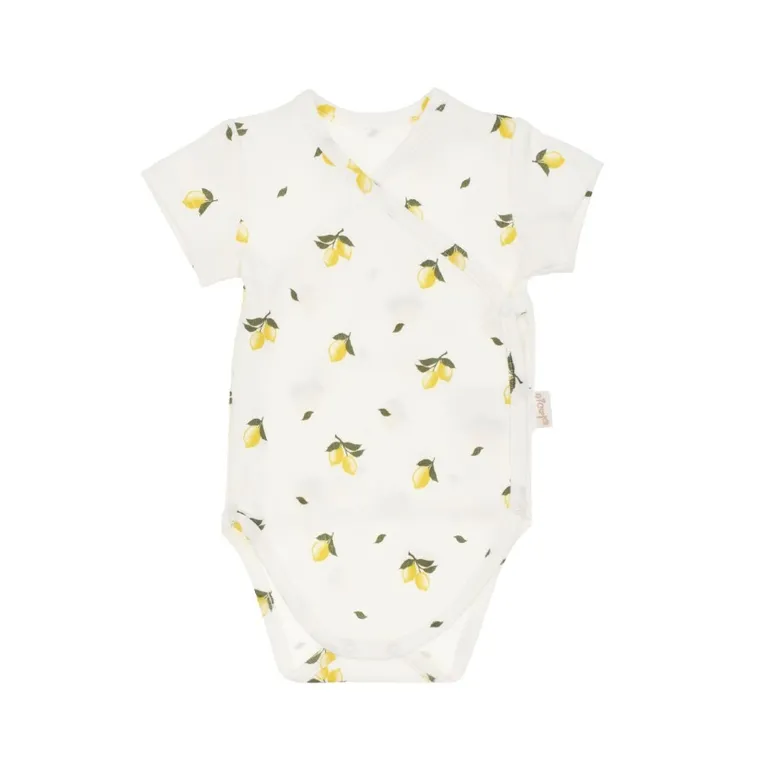 Body dziewczęce z krótkim rękawem, ecru, Nicol