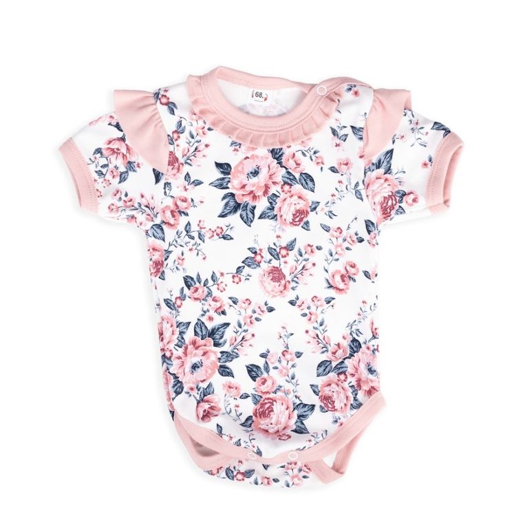 Body dziewczęce z krótkim rękawem, mix, Tup Tup