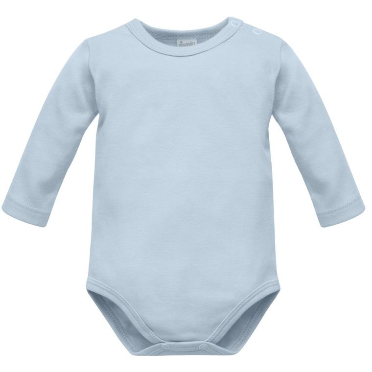 Body niemowlęce z długim rękawem, niebieskie, Pinokio