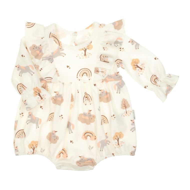 Body sukienka z długim rękawem, różowe, Nicol